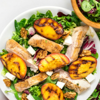 Image of Chicken and Nectarine Salad with Tarragon Dressing
