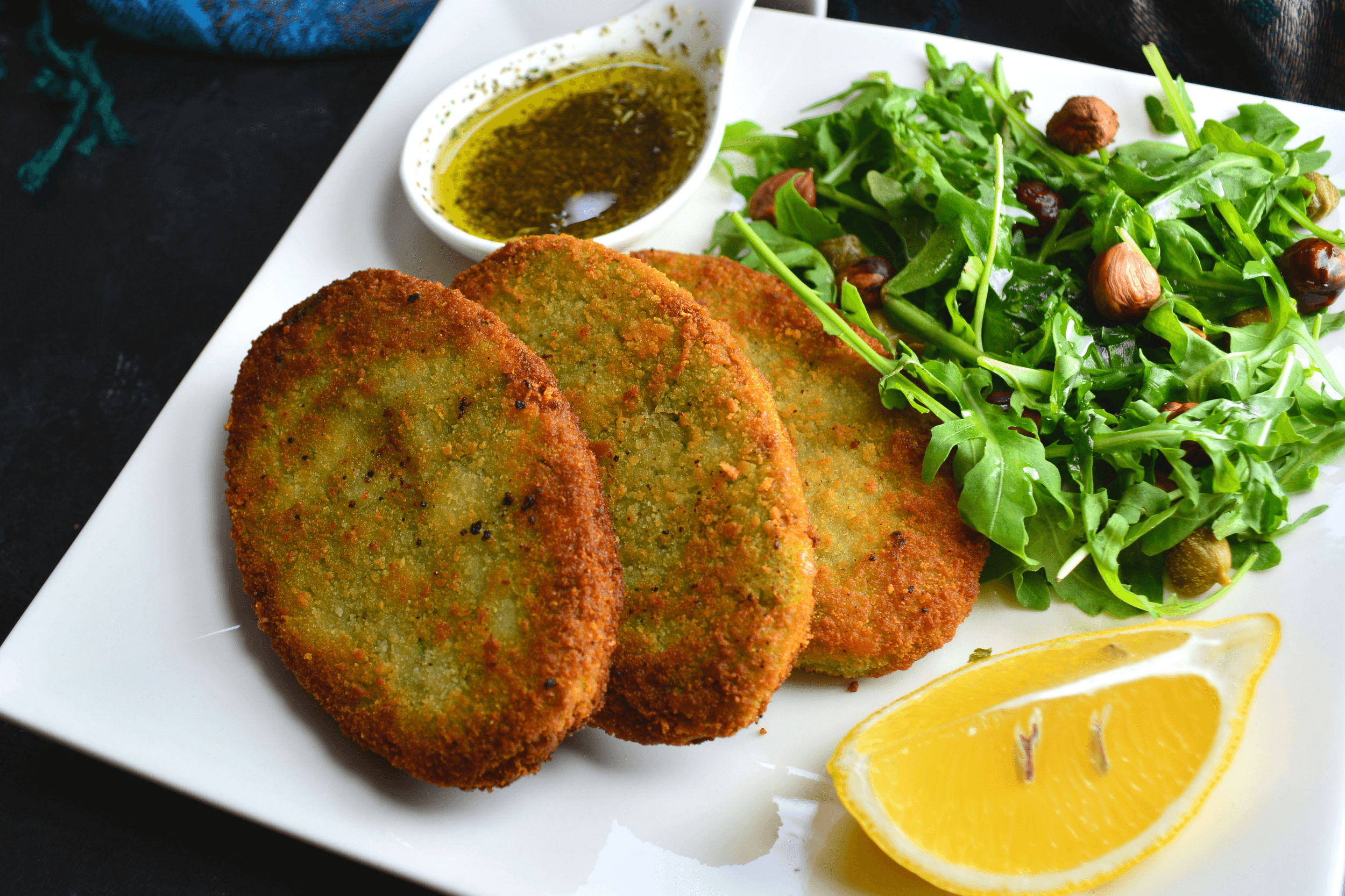 Vegetable Chickpea Cakes