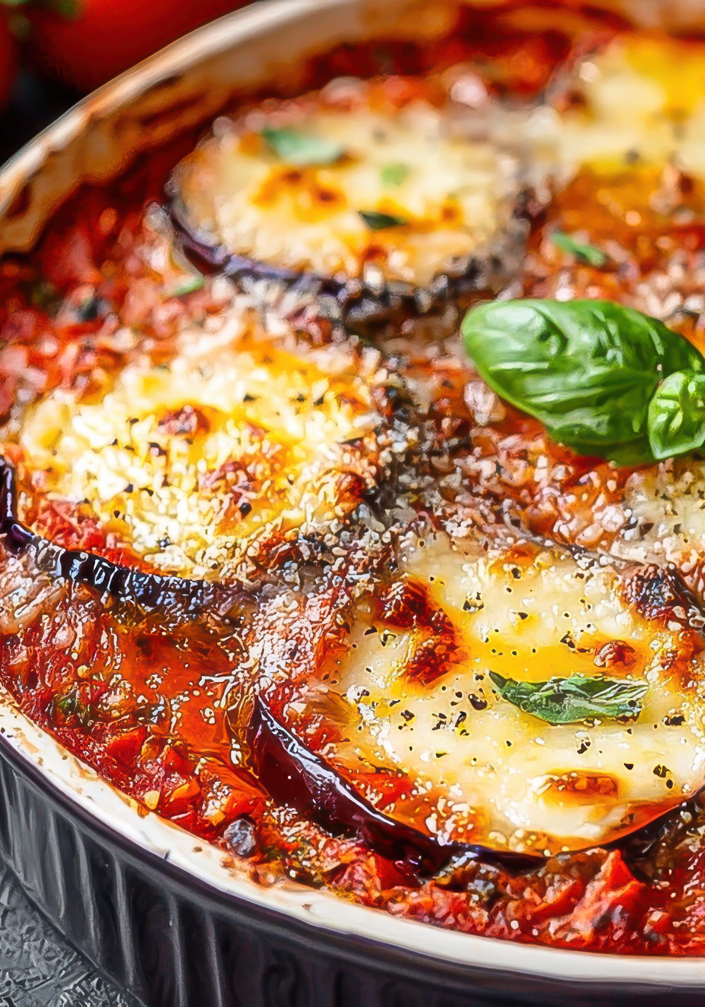Aubergine Parmigiana