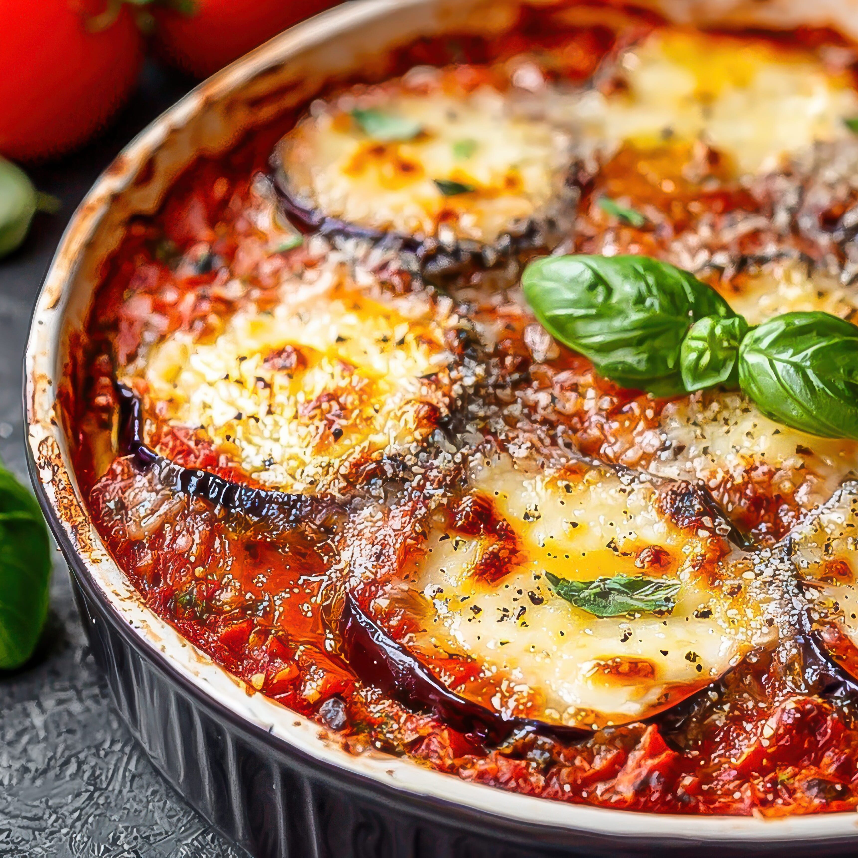 Aubergine Parmigiana