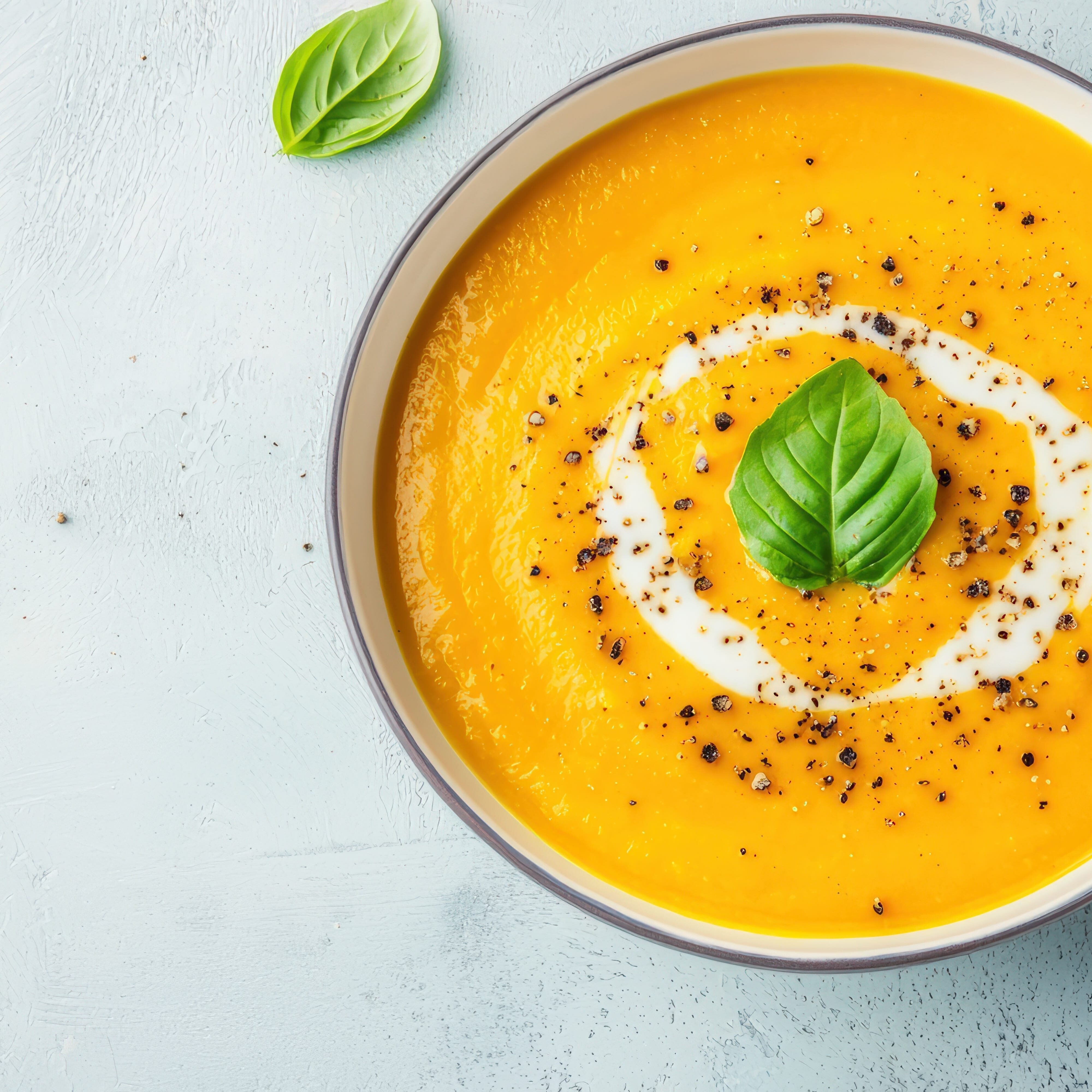 potato and coconut soup