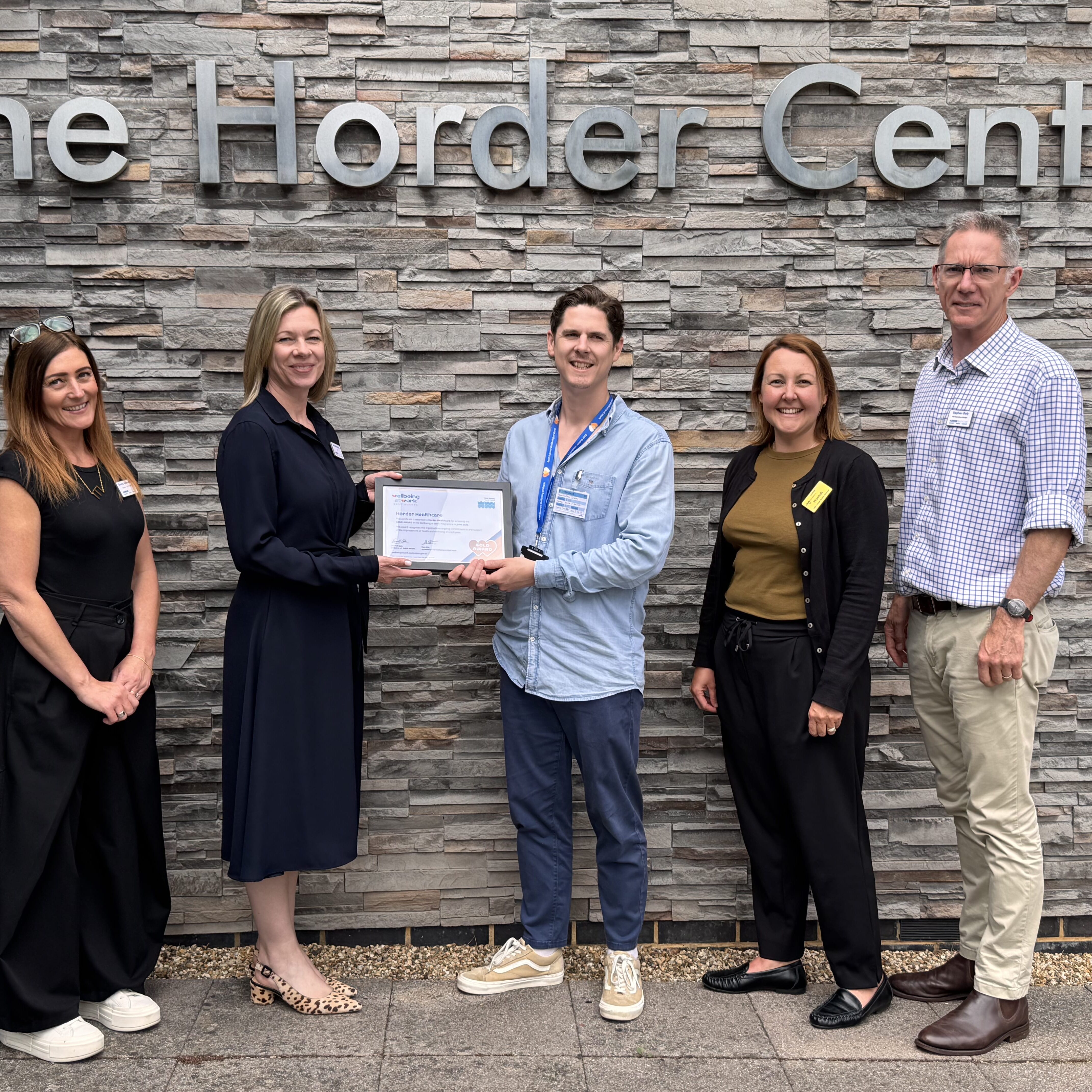 Wellbeing at Work - Gold Award (2)
